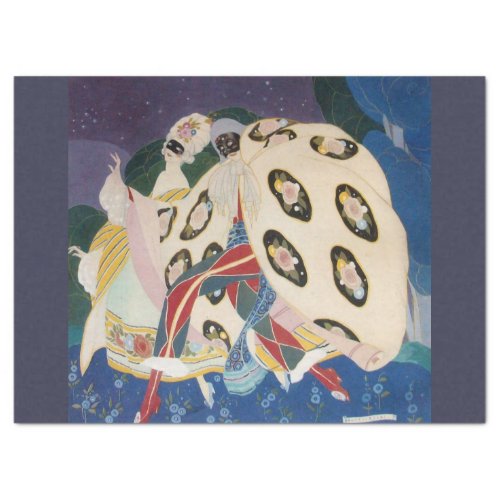 NOCTURNE WITH MASKS  Venetian Masquerade Tissue Paper