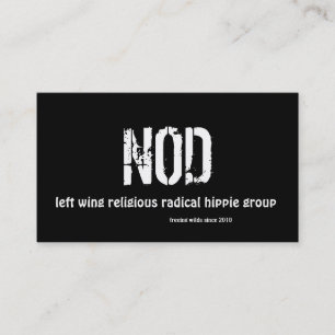 NOD, business cards