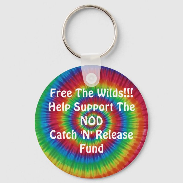 NOD Free The Wilds Keychain (Front)