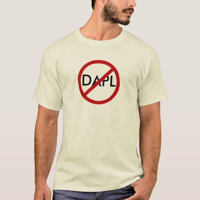 #NoDAPL T-Shirt (Front)