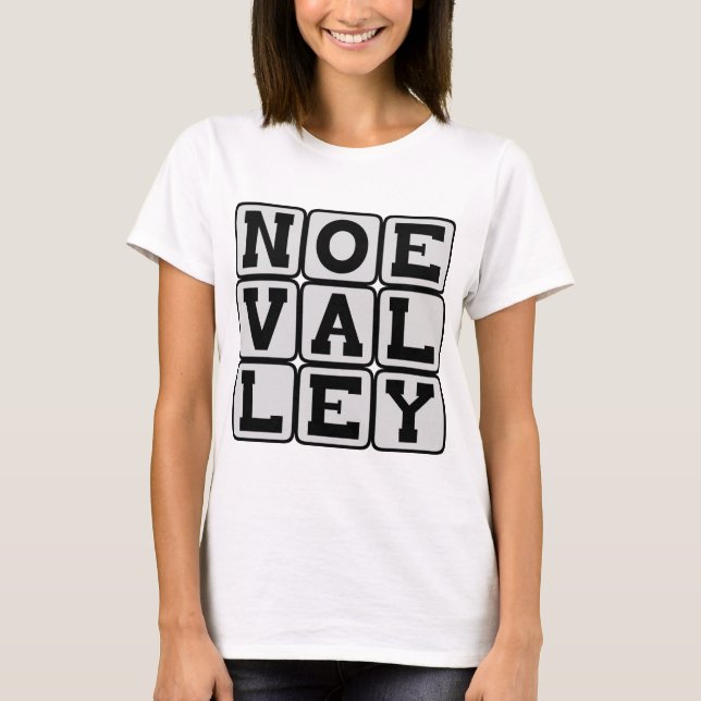 Noe Valley, San Francisco District T-Shirt (Front)