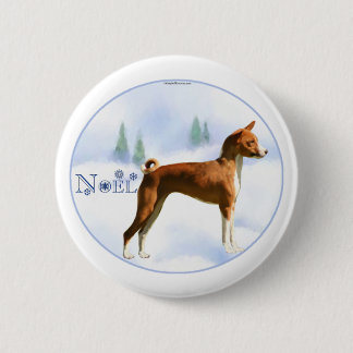 Noel Basenji Button