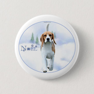 Noel Beagle Button