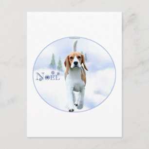 Noel Beagle Postcard