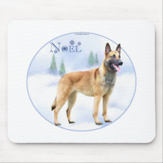 Noel Belgian Malinois Mouse Pad