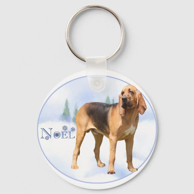 Noel Bloodhound Keychain (Front)