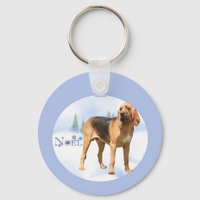 Noel Bloodhound Keychain (Front)
