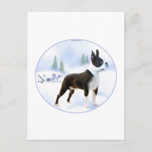 Noel Boston Terrier Postcards