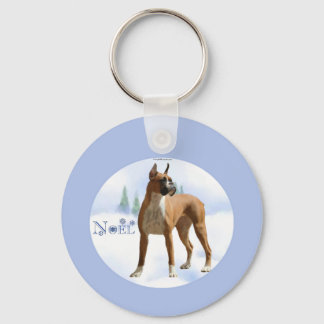 Noel Boxer Keychain