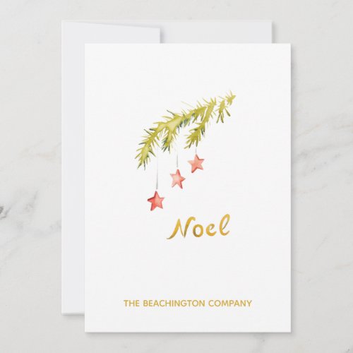 *~* NOEL Branch Corporate Business  Holiday Card