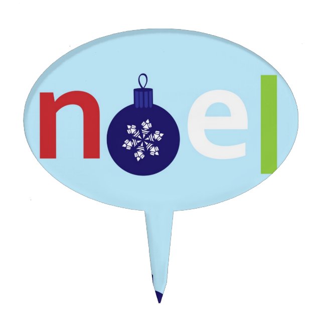 Noel Cake Topper (Front)