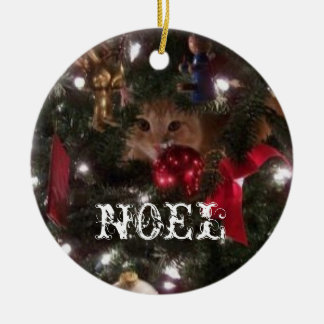 Noel Ceramic Ornament