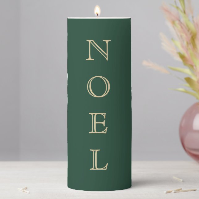 Noel Christmas Candle (In Situ)