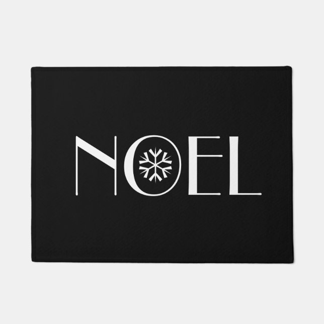 Noel Christmas Doormat (Front)