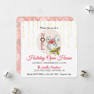 Noel christmas magic vintage holiday card