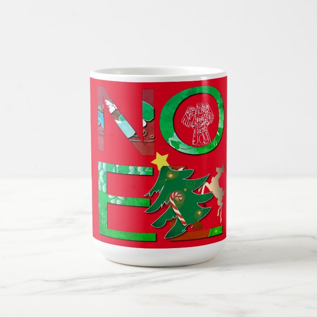 "Noel" Christmas Mug (Center)