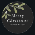 Noel -Christmas round sticker<br><div class="desc">Noel - Christmas round sticker,  Customizable. Part of a collection</div>