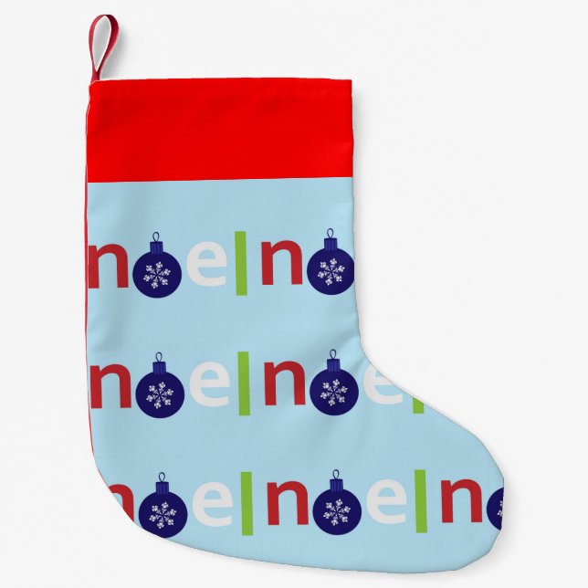 Noel Christmas Stocking (Front)