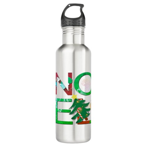 Noel Christmas Water Bottle