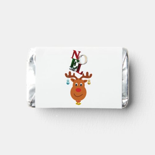 Noel Deer Bells Bauble Rudolf Snowflakes Christmas Hersheys Miniatures