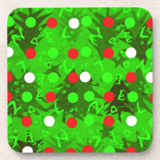 Noël Dots Beverage Coaster