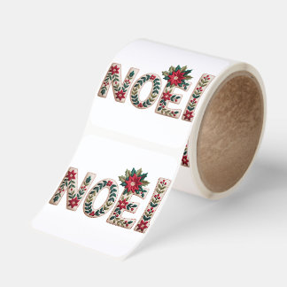Noel Festive Square Sticker