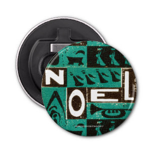 Noel Green Bottle Opener