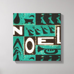 Noel Green Canvas Print