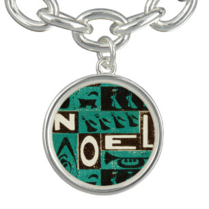 Noel Green Charm Bracelet