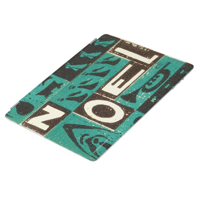 Noel Green iPad Smart Cover (Side)