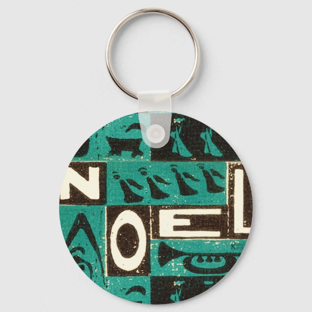 Noel Green Keychain (Front)