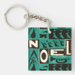Noel Green Keychain
