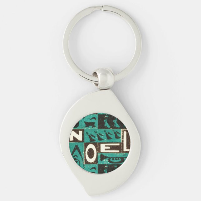 Noel Green Keychain (Front)