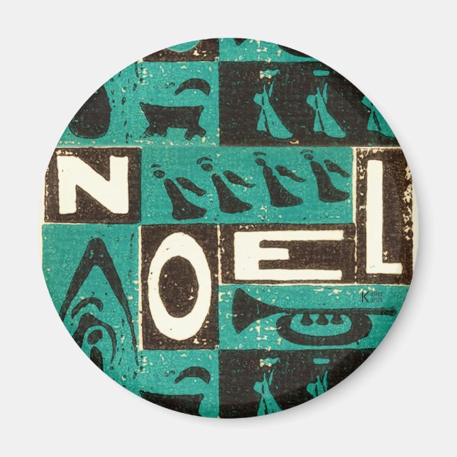 Noel Green Magnet (Front)
