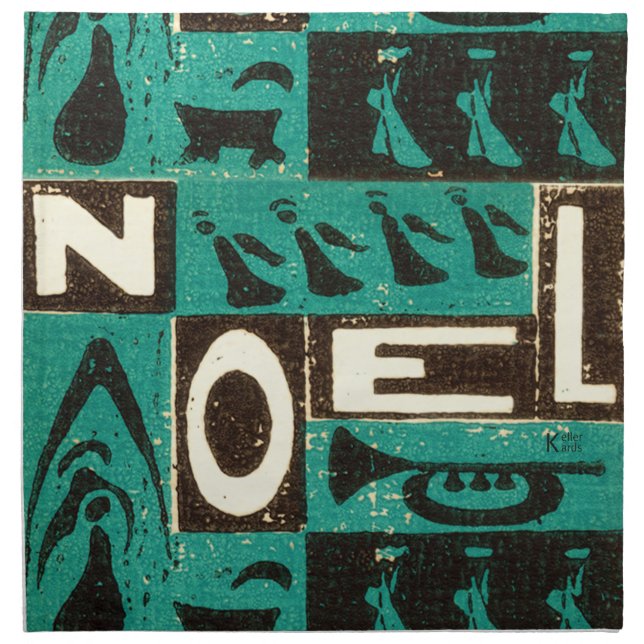 Noel Green Napkin (Front)