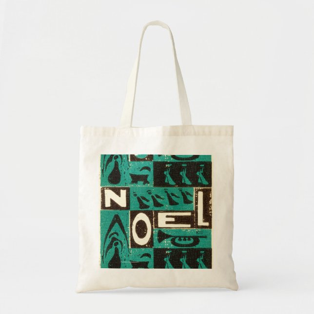 Noel Green Tote Bag (Front)