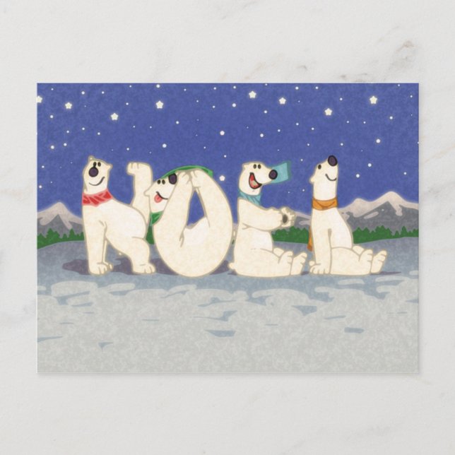 Noel Holiday Postcard (Front)
