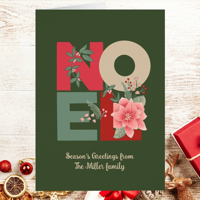 Noel Illustration Christmas Card (Creator Uploaded)