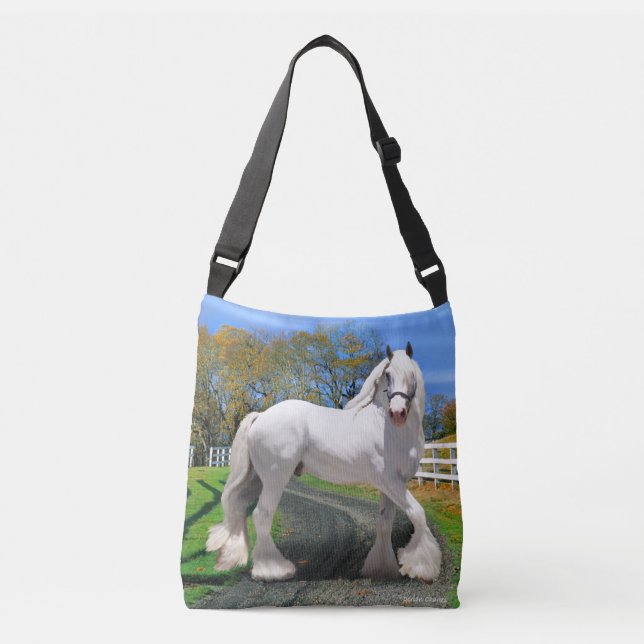 "Noel In Splendour" Crossbody Bag (Front)