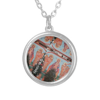 Noel Japonais Ukranien Silver Plated Necklace