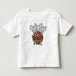 Noel Mice Christmas Holiday Toddler T-shirt