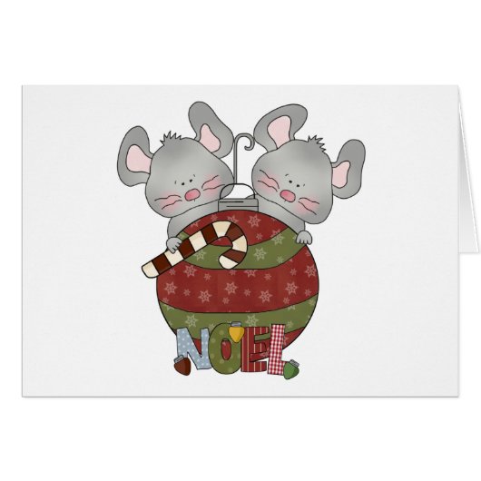 Noel Mice Holiday T-shirts and Gifts (Front Horizontal)