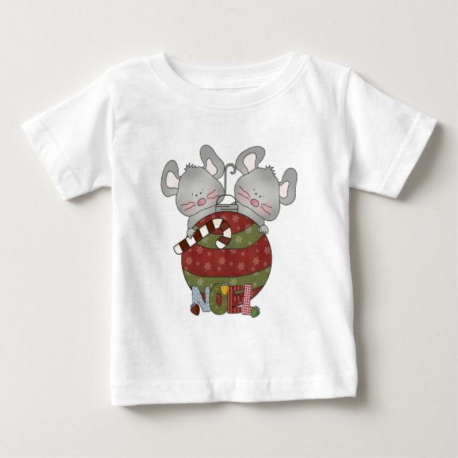 Noel Mice Holiday T-shirts and Gifts (Front)