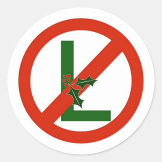 Noel "No L" Fun Christmas Sticker