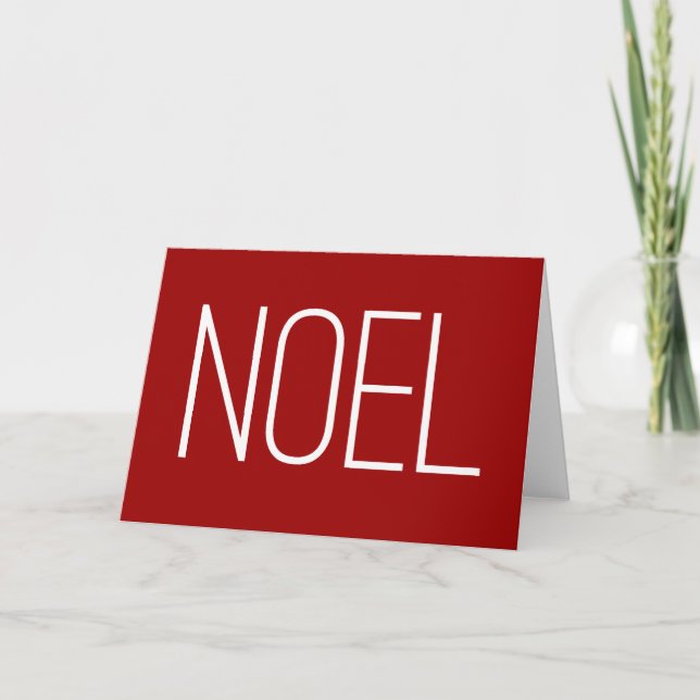 Noel OS Holiday Card (Front)