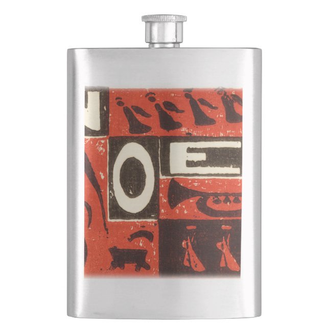 Noel Red Flask (Front)