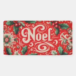 Noel Red & Green  Banner