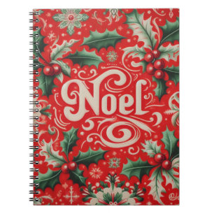 Noel Red & Green Notebook