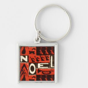Noel Red Keychain