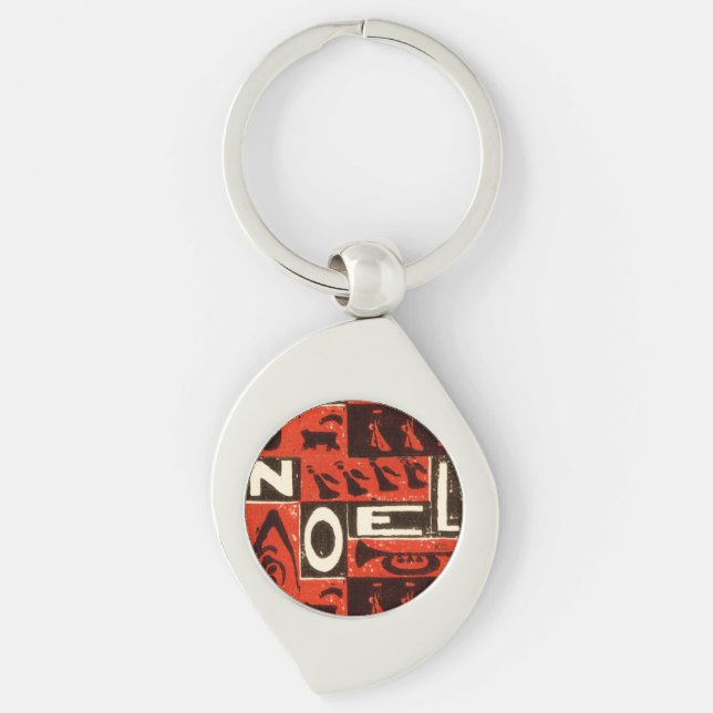 Noel Red Keychain (Front)